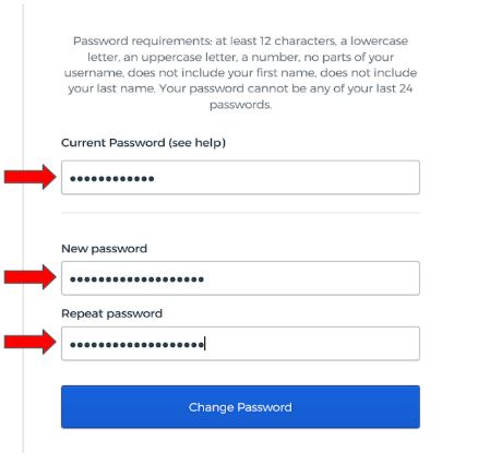 Establish password